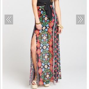 ❤️MICK DOUBLE SLIT SKIRT ~ MEXICALI